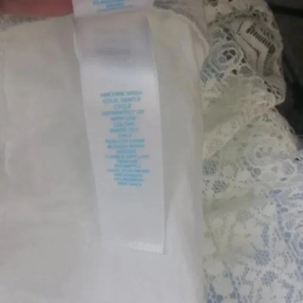 The Children's Place Baby Girl White Lace Dress Size 9-12M